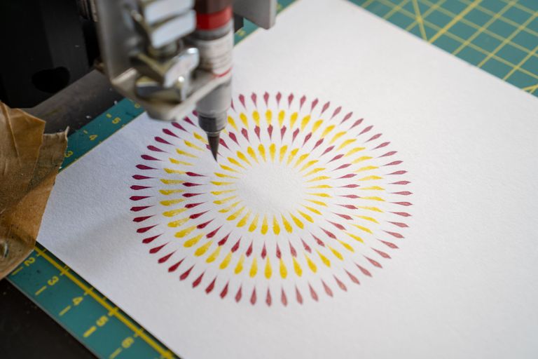 Artwork from project The Drawing Machine